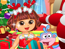 dora christmas time