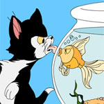 figaro-cat-and-cleo-fish-online-coloring-game-150x150