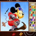 mickey-skating-online-coloring-page-150x150