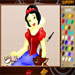 princess-snow-white-online-coloring-page-150x150