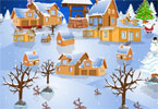 snowy-village-decor